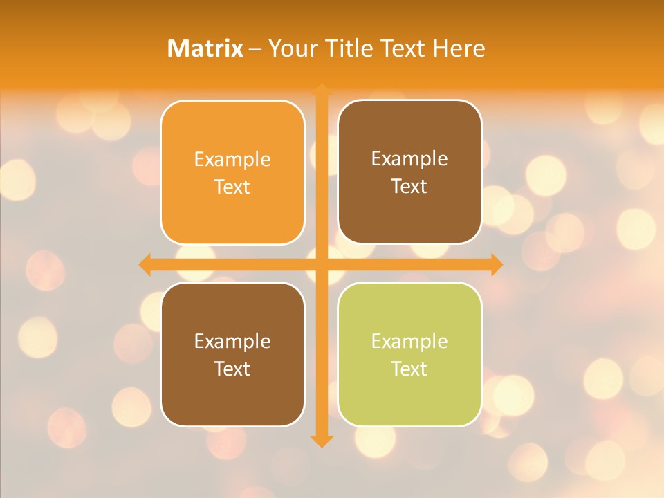 Xmas Twinkle Shades PowerPoint Template