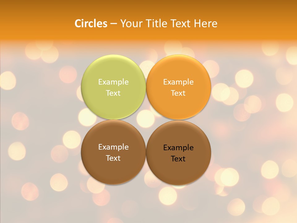 Xmas Twinkle Shades PowerPoint Template