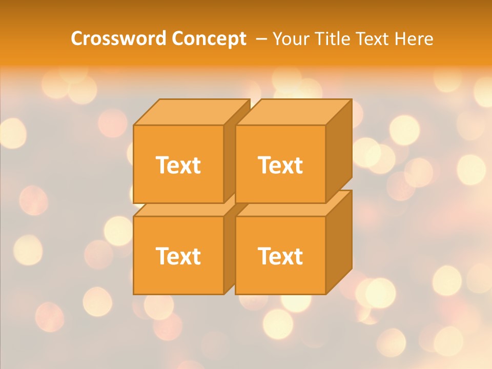 Xmas Twinkle Shades PowerPoint Template