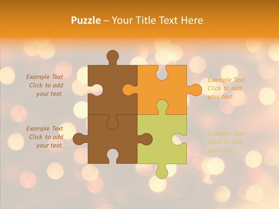 Xmas Twinkle Shades PowerPoint Template