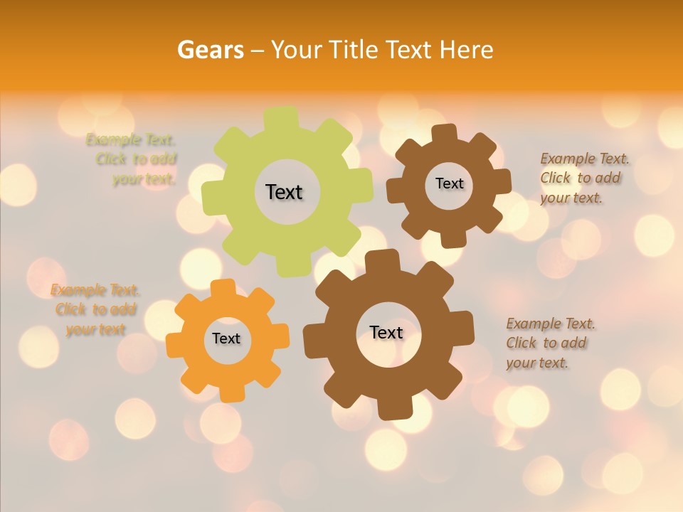 Xmas Twinkle Shades PowerPoint Template