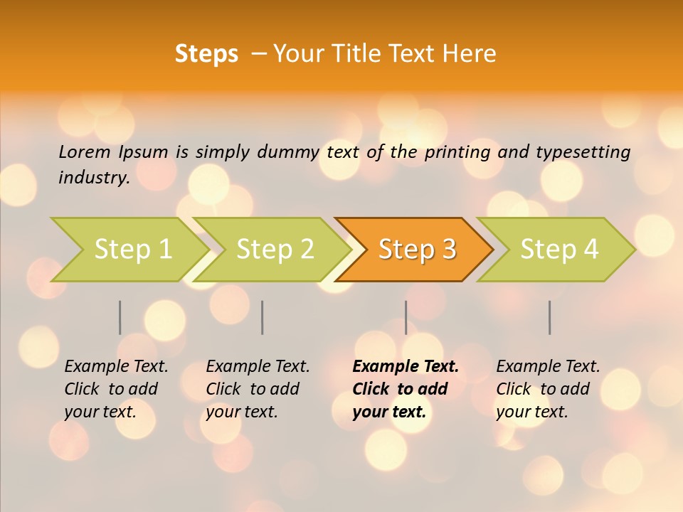 Xmas Twinkle Shades PowerPoint Template