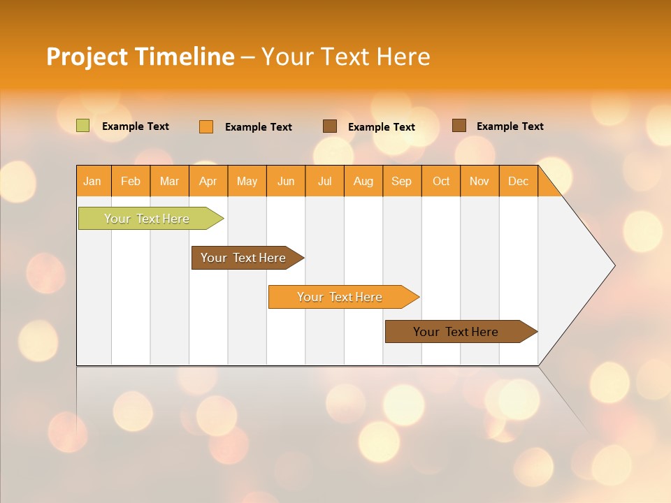 Xmas Twinkle Shades PowerPoint Template