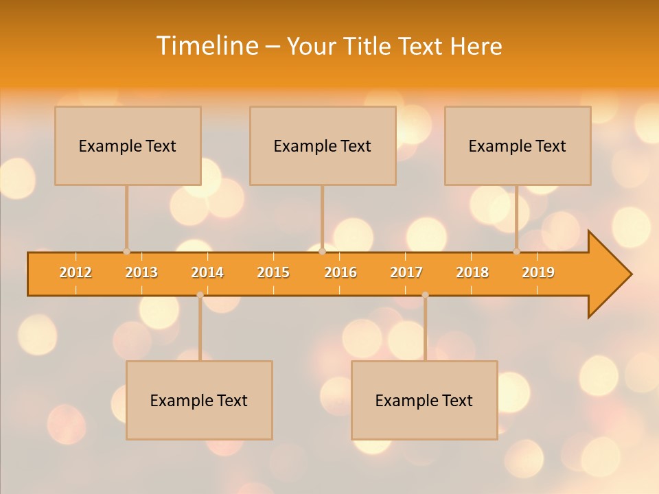Xmas Twinkle Shades PowerPoint Template