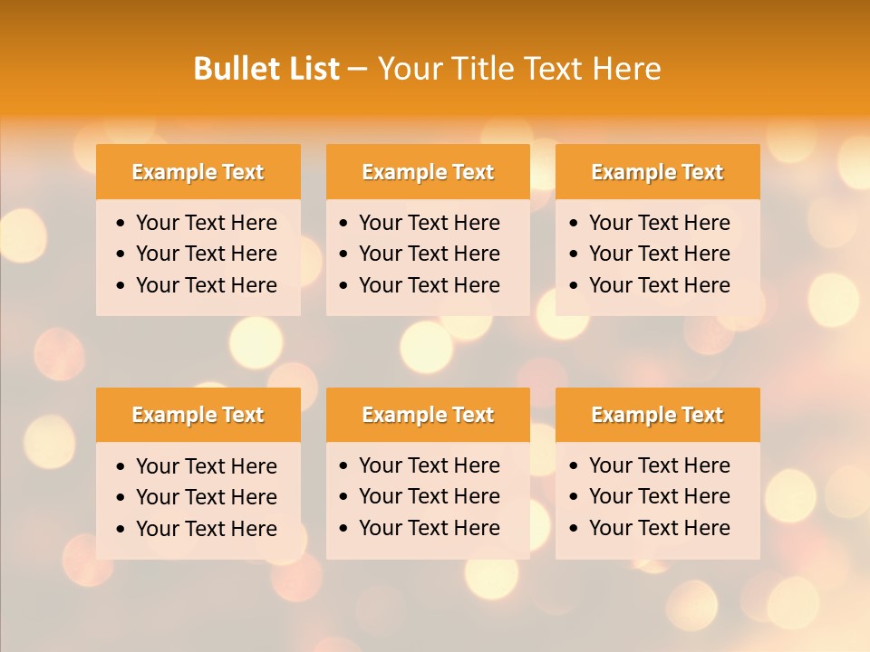Xmas Twinkle Shades PowerPoint Template