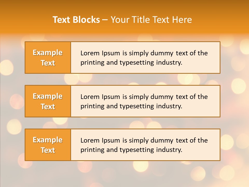 Xmas Twinkle Shades PowerPoint Template