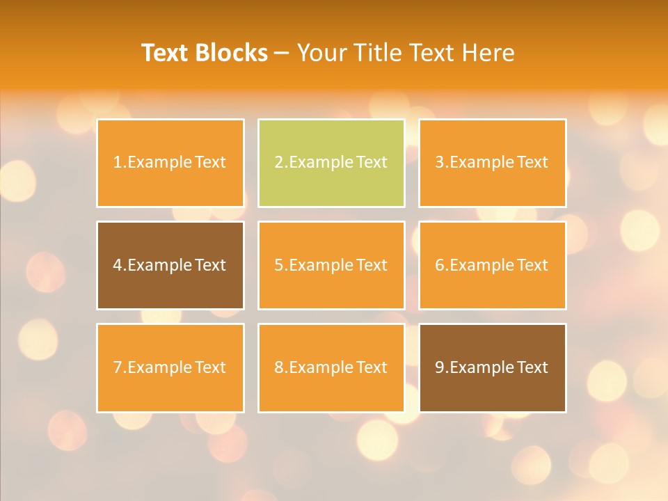 Xmas Twinkle Shades PowerPoint Template