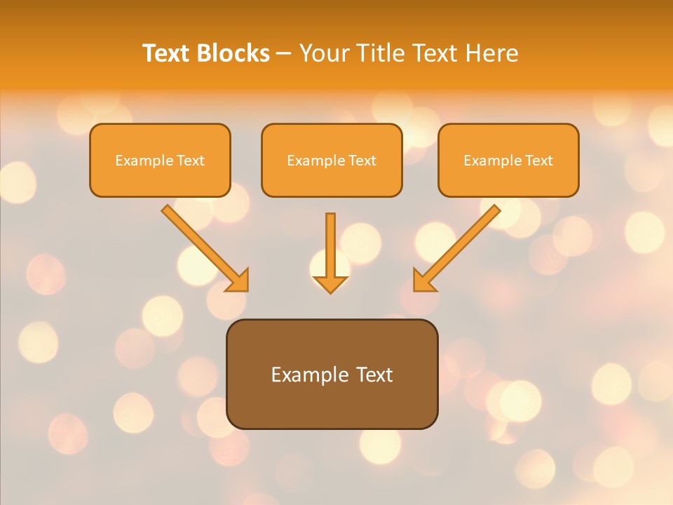Xmas Twinkle Shades PowerPoint Template