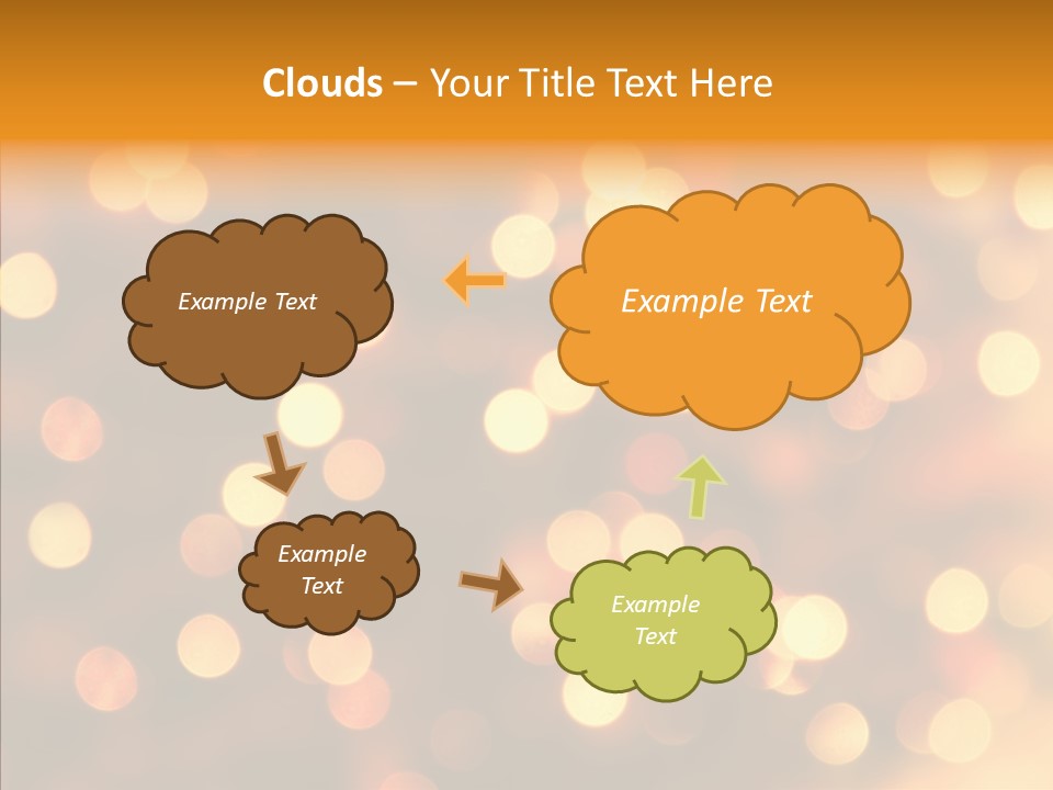Xmas Twinkle Shades PowerPoint Template