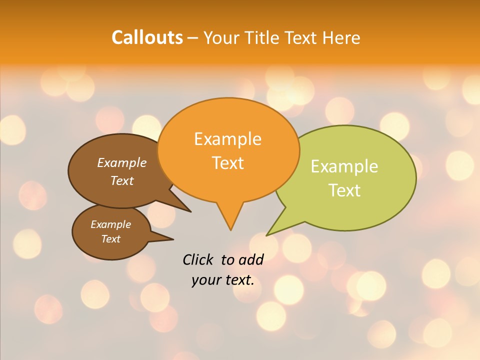 Xmas Twinkle Shades PowerPoint Template