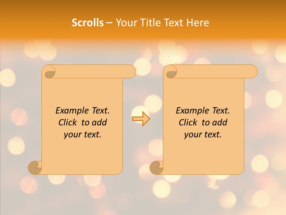 Xmas Twinkle Shades PowerPoint Template