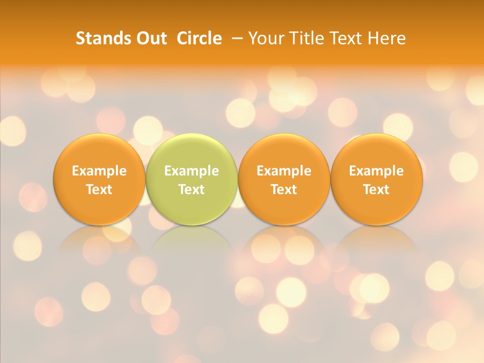 Xmas Twinkle Shades PowerPoint Template