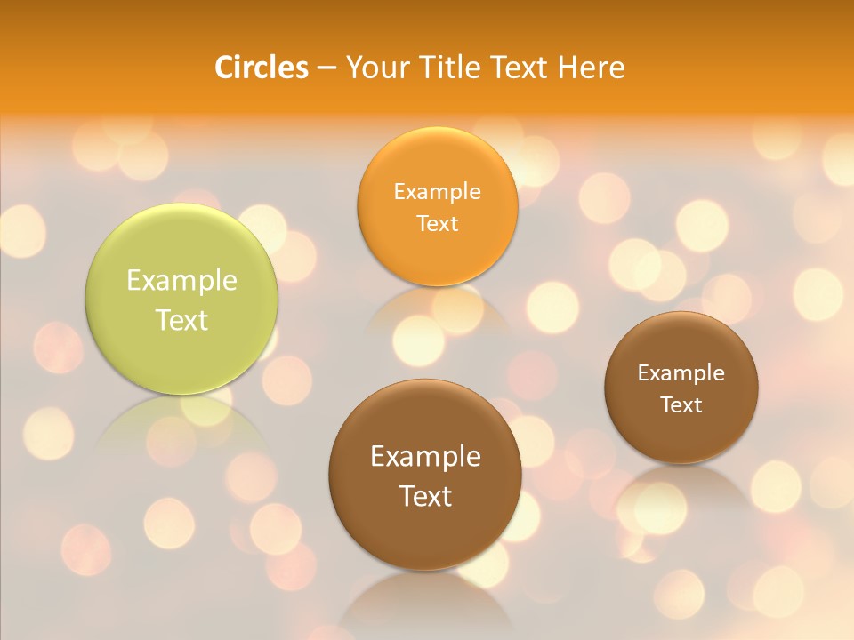 Xmas Twinkle Shades PowerPoint Template