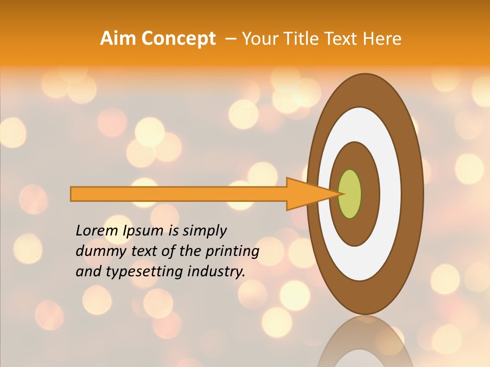 Xmas Twinkle Shades PowerPoint Template