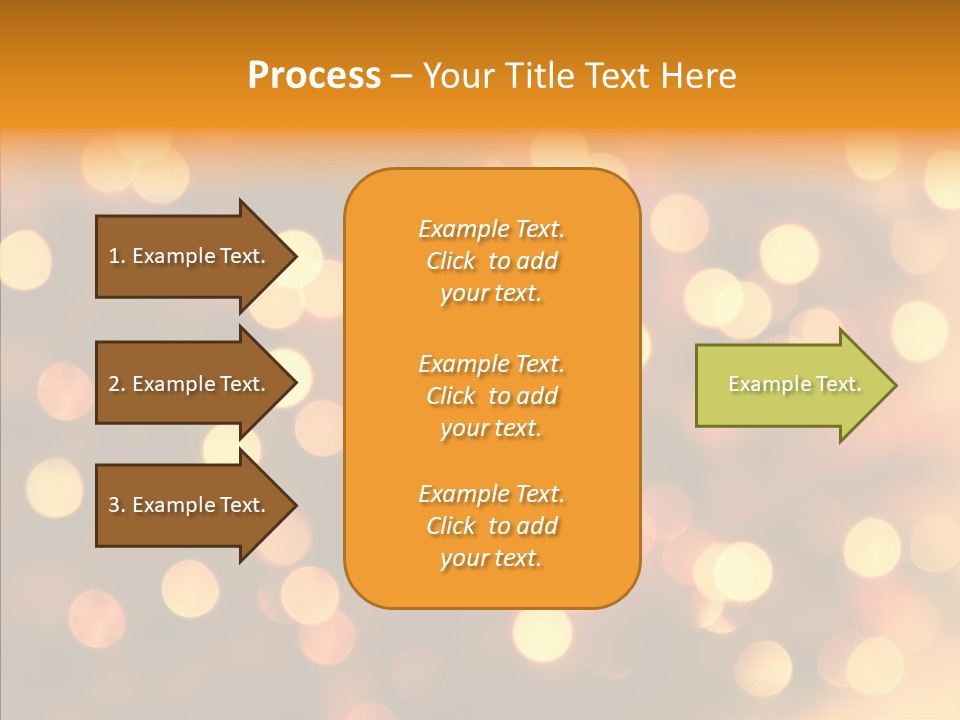 Xmas Twinkle Shades PowerPoint Template