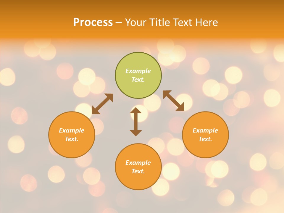 Xmas Twinkle Shades PowerPoint Template