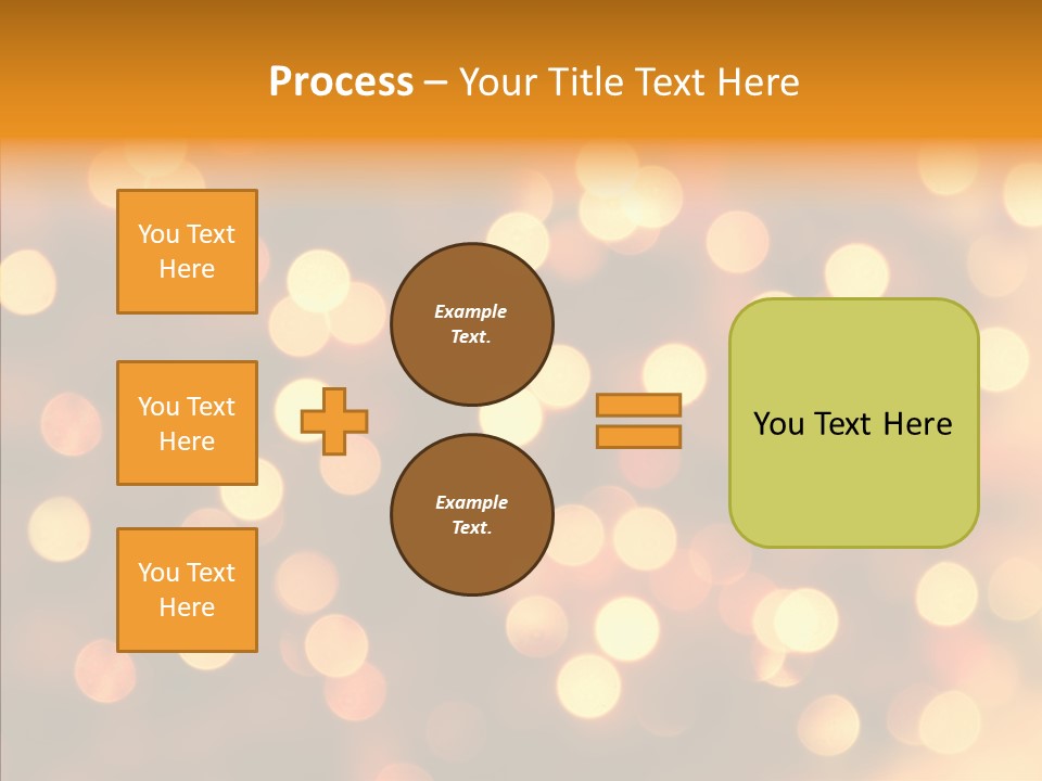 Xmas Twinkle Shades PowerPoint Template