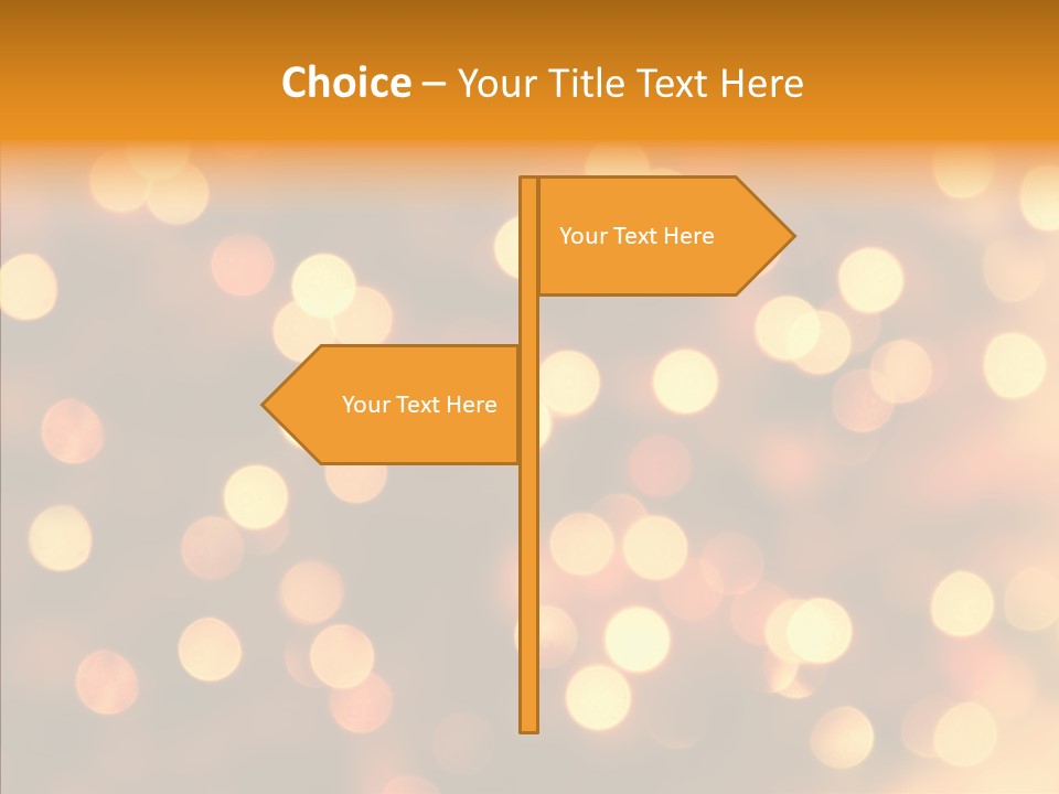 Xmas Twinkle Shades PowerPoint Template