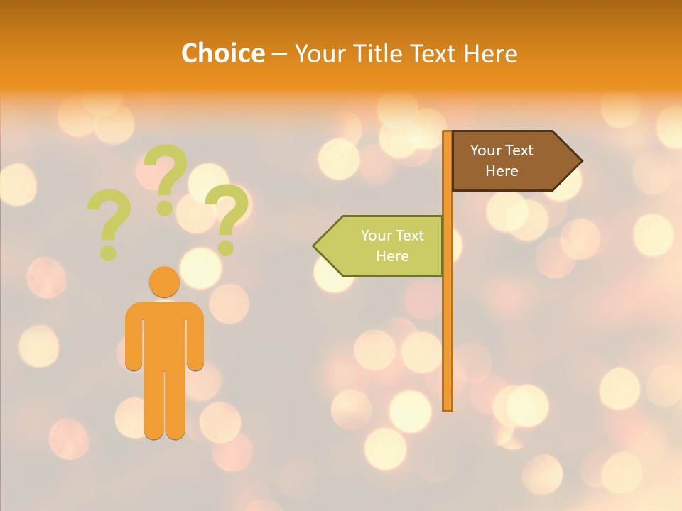 Xmas Twinkle Shades PowerPoint Template