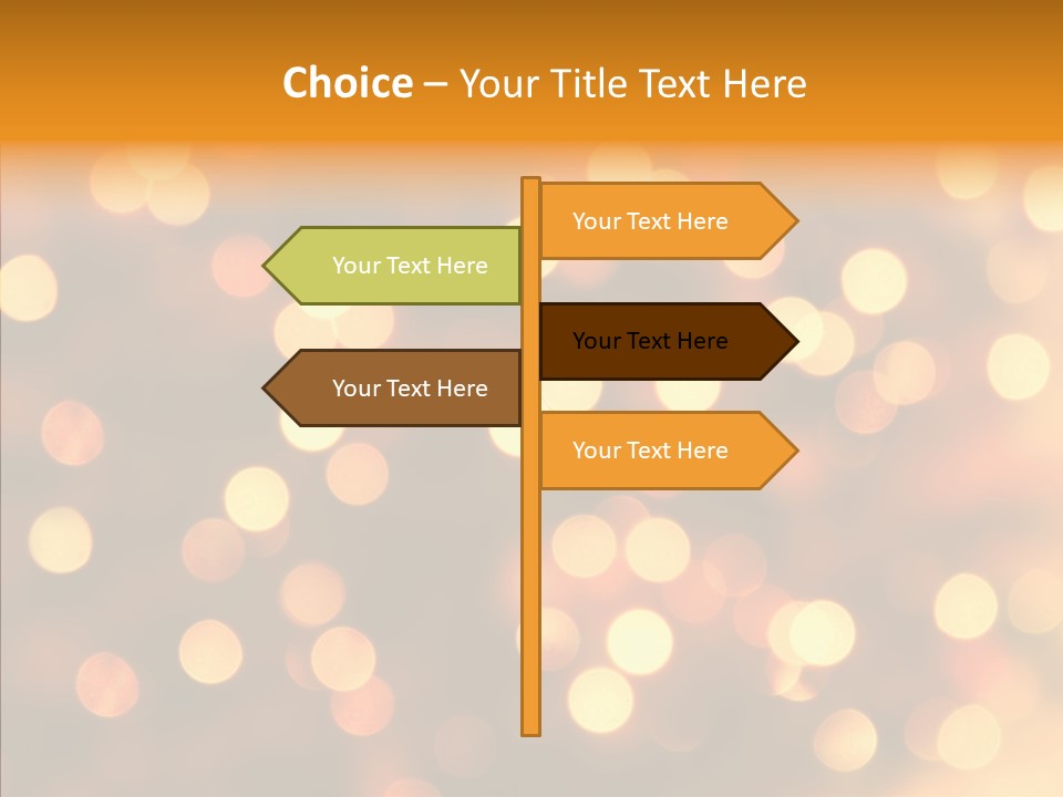 Xmas Twinkle Shades PowerPoint Template