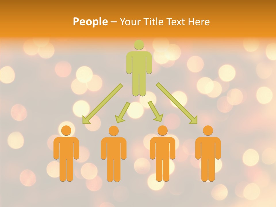 Xmas Twinkle Shades PowerPoint Template