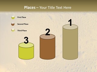 Fresh Bottle Over PowerPoint Template