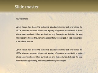 Fresh Bottle Over PowerPoint Template