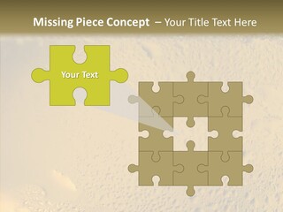 Fresh Bottle Over PowerPoint Template