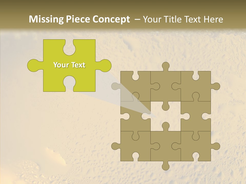 Fresh Bottle Over PowerPoint Template