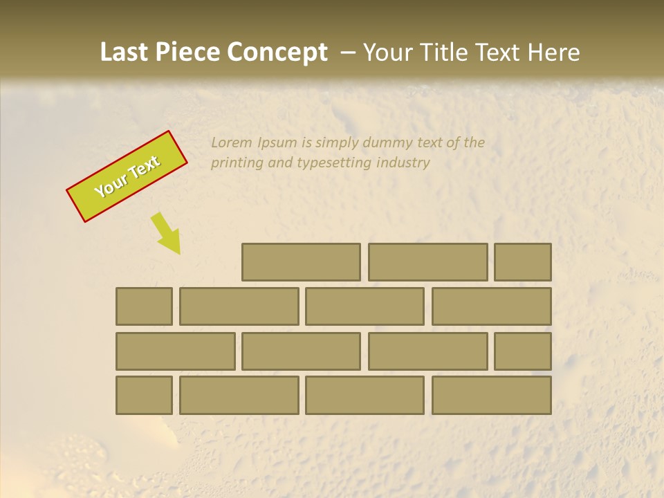 Fresh Bottle Over PowerPoint Template