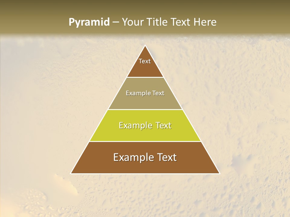 Fresh Bottle Over PowerPoint Template