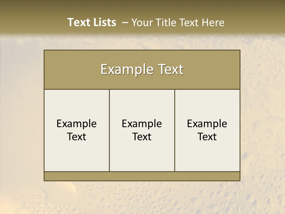 Fresh Bottle Over PowerPoint Template