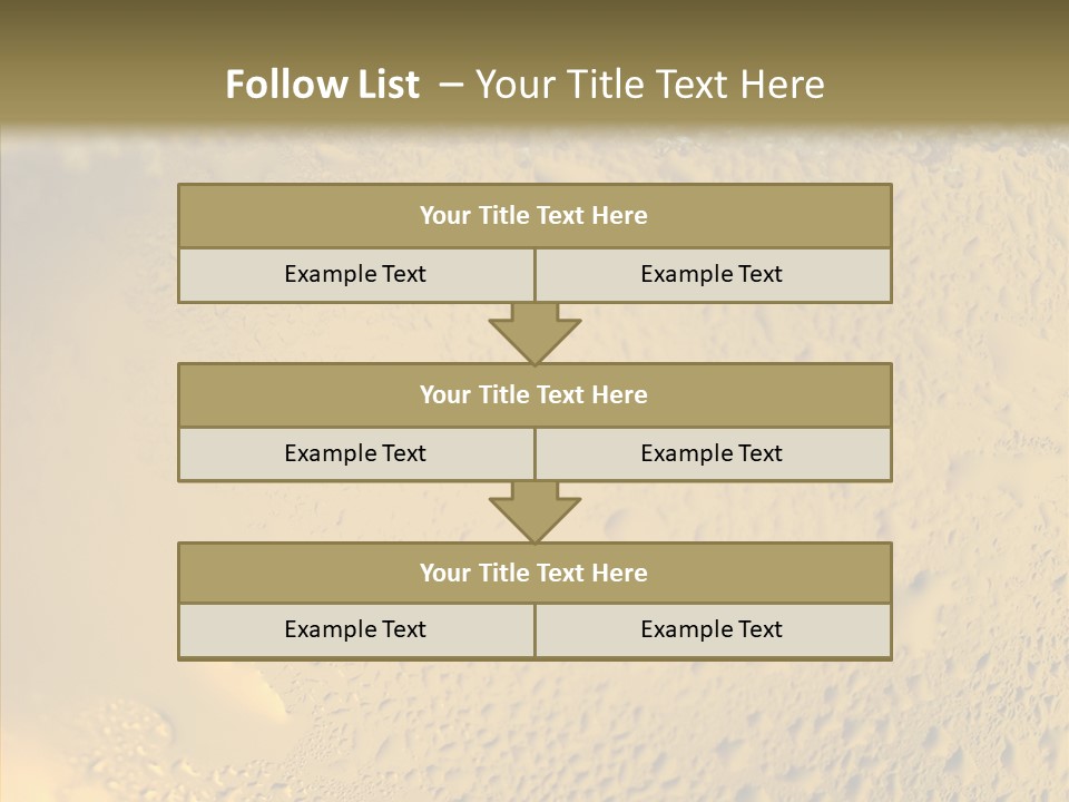 Fresh Bottle Over PowerPoint Template