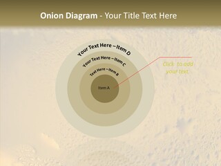 Fresh Bottle Over PowerPoint Template