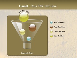 Fresh Bottle Over PowerPoint Template