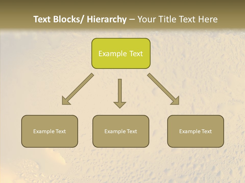 Fresh Bottle Over PowerPoint Template
