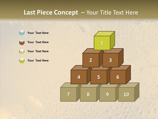 Fresh Bottle Over PowerPoint Template