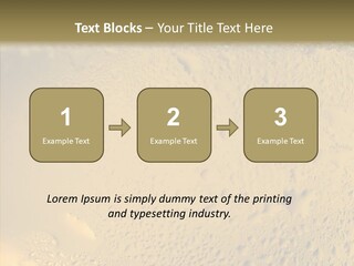 Fresh Bottle Over PowerPoint Template