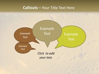 Fresh Bottle Over PowerPoint Template