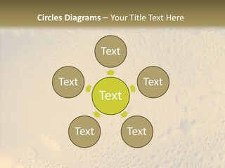 Fresh Bottle Over PowerPoint Template