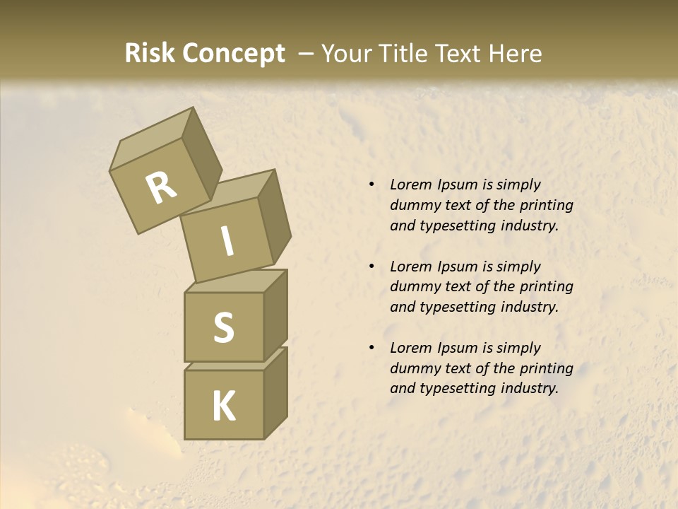 Fresh Bottle Over PowerPoint Template