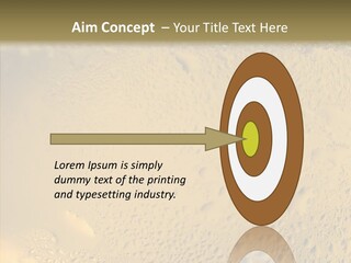 Fresh Bottle Over PowerPoint Template