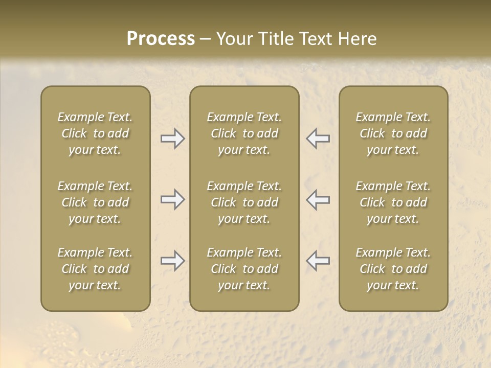 Fresh Bottle Over PowerPoint Template
