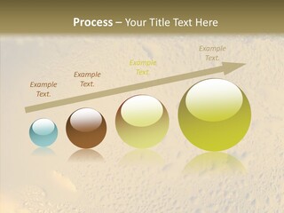 Fresh Bottle Over PowerPoint Template