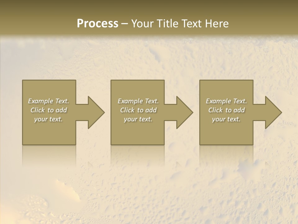 Fresh Bottle Over PowerPoint Template