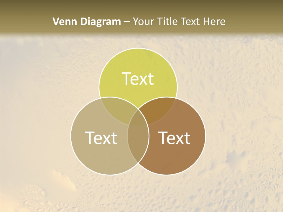 Fresh Bottle Over PowerPoint Template