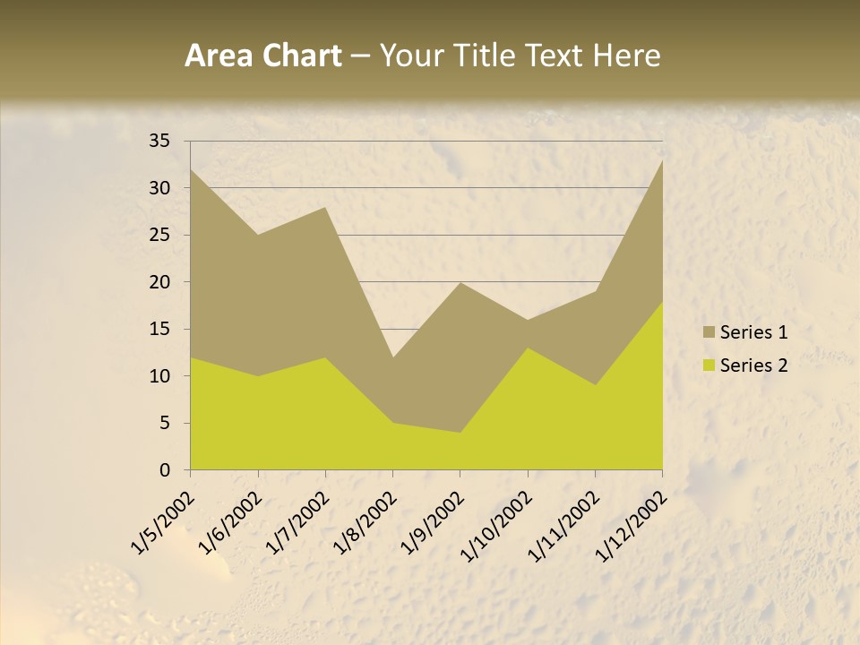 Fresh Bottle Over PowerPoint Template