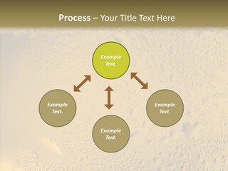 Fresh Bottle Over PowerPoint Template