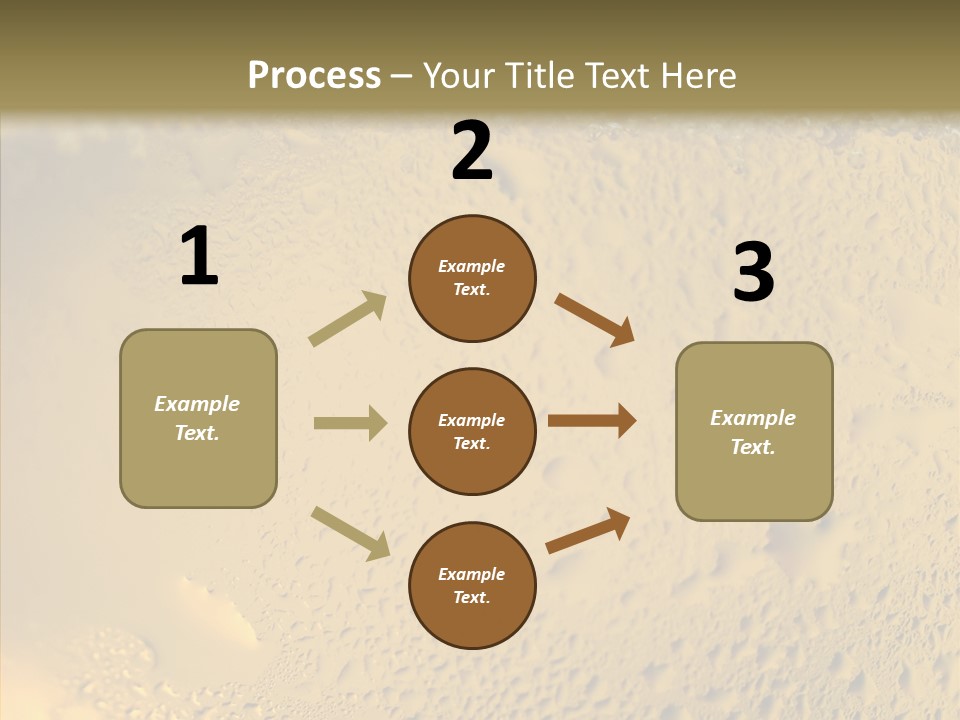 Fresh Bottle Over PowerPoint Template