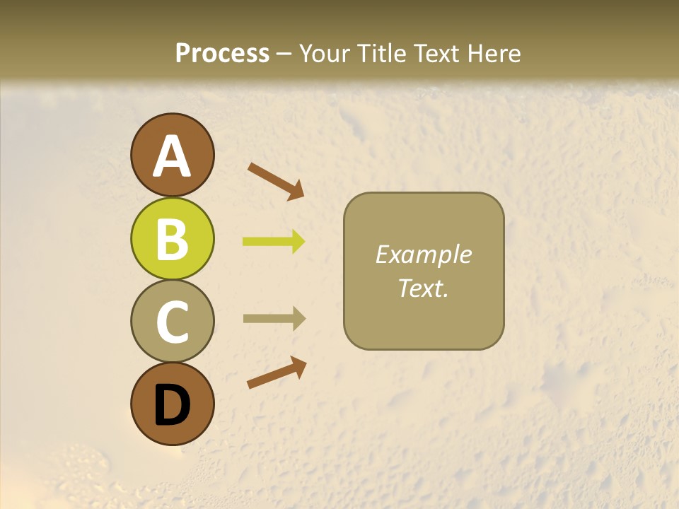 Fresh Bottle Over PowerPoint Template